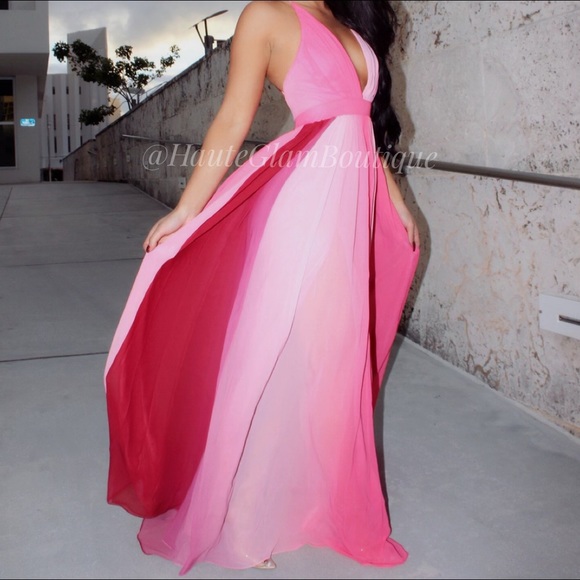 Ombré Maxi Gown - Picture 5 of 8